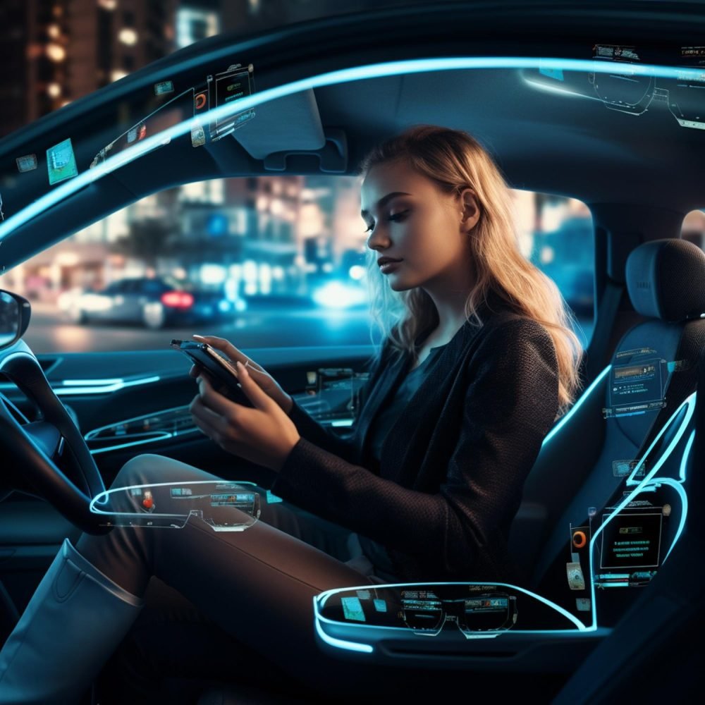 young-woman-using-smart-phone-autonomous-car-min